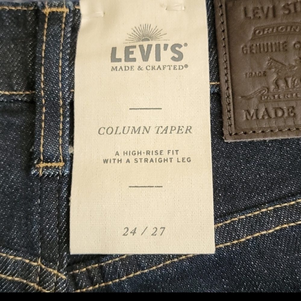Levi's Made & Crafted‎ Column Taper Straight Leg Jeans - Picture 5 of 8